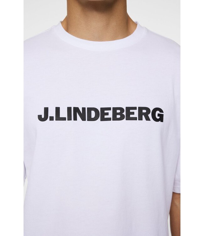 J. Lindeberg J.Lindeberg Parcy Logo Tee White