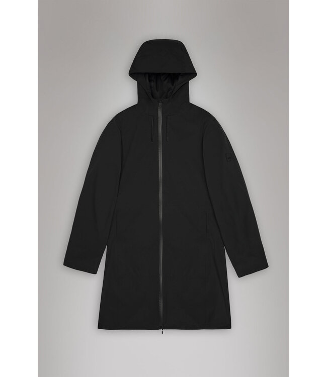 Rains Rains Suva Hardshell Long W Jacket Black