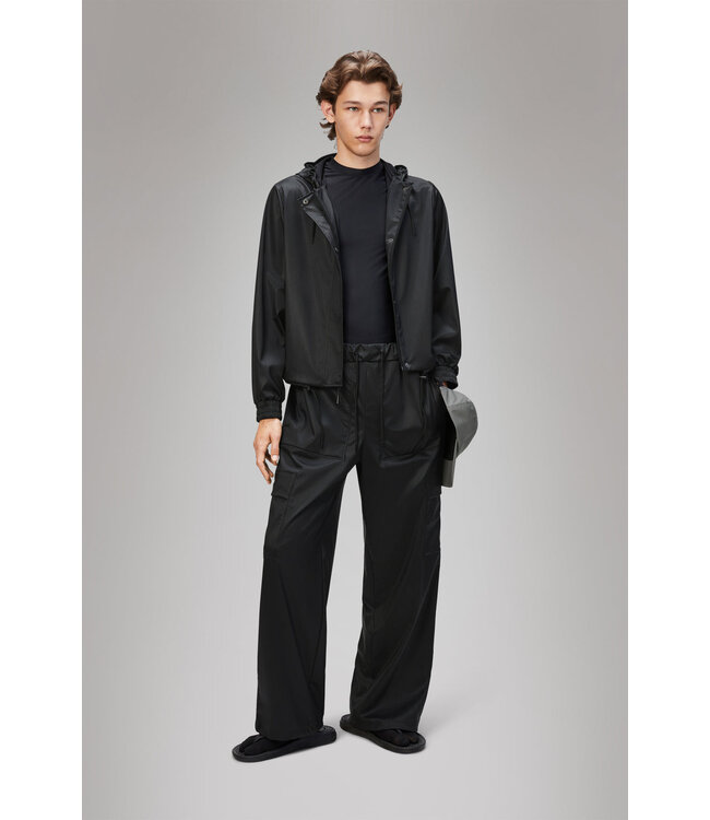 Rains Rains Dames String W Jacket W3 Black Grain