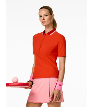 Goldbergh Goldbergh Dames Cassia Short Sleeve Top Sunset