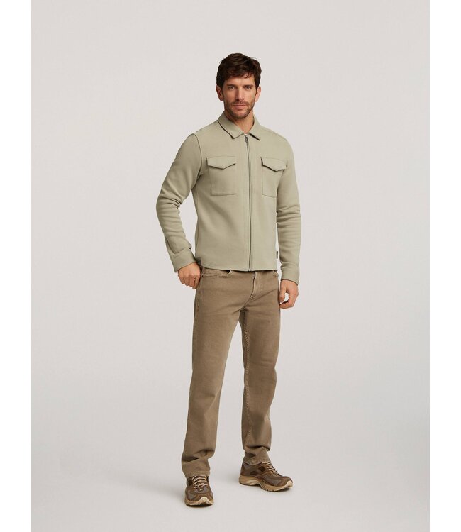 Reset Heren Milos Overshirt Gravel