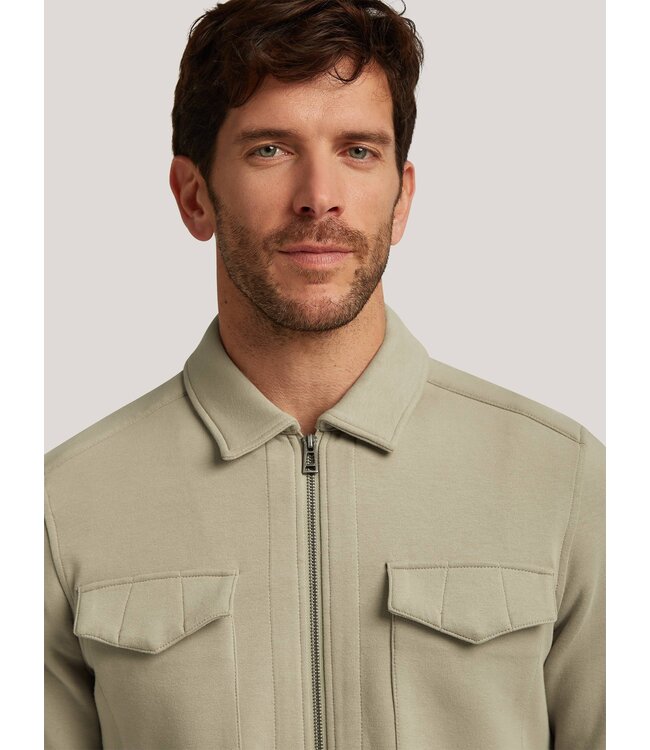 Reset Heren Milos Overshirt Gravel