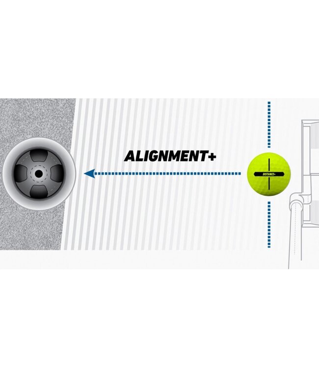 Taylormade Taylormade Distance + Golfballen 12 balls