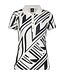 Luhta Luhta Dames Hennola Polo Dark Blue Print