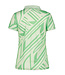 Luhta Luhta Dames Hennola Polo Green Print