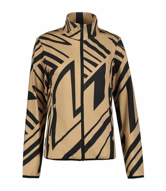 Luhta Luhta Dames Ellala Vest Beige Print