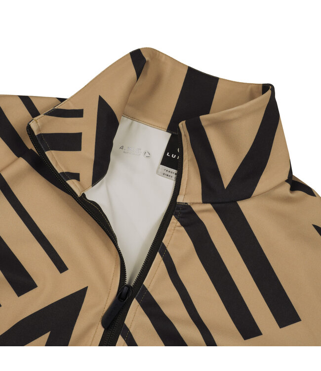 Luhta Luhta Dames Ellala Vest Beige Print