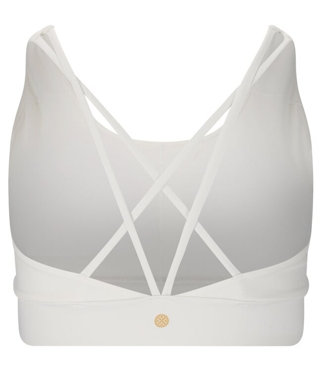 Athlecia Athlecia Gaby V2 Dames Sport Bra Wit