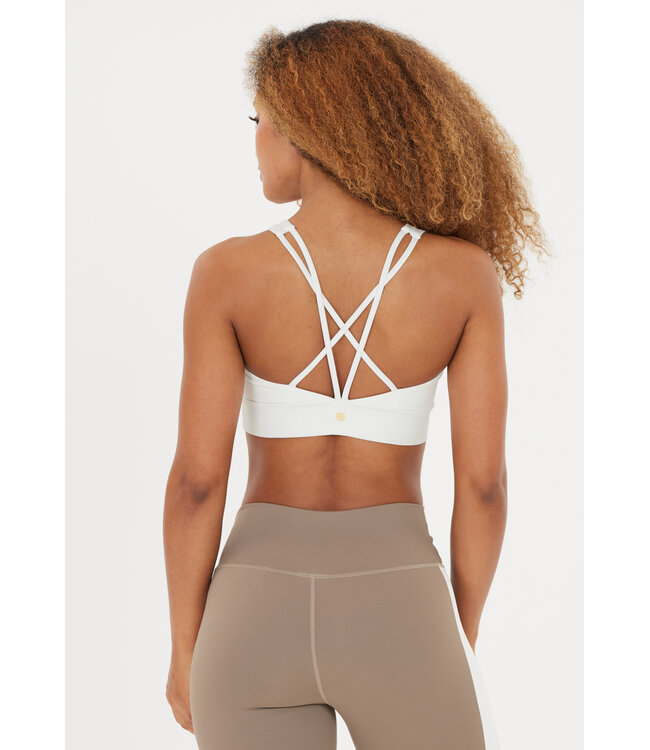 Athlecia Athlecia Gaby V2 Dames Sport Bra Wit