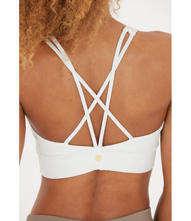 Athlecia Athlecia Gaby V2 Dames Sport Bra Wit