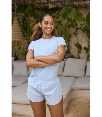 Athlecia Athlecia Arilay Dames Sport Broekje met Slip Windsufer Blauw