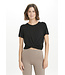 Athlecia Athlecia Dames Diamy Cropped Tee Black