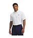 Under Armour Golf Under Armour Heren T2G Printed Polo White/Midnight Navy