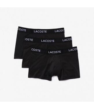 Lacoste Lacoste Heren Recycled Microfiber Trunk Zwart (3 stuks)