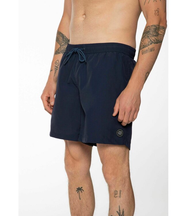 Protest Heren Faster Beachshort Ground Blue