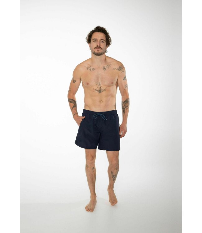 Protest Heren Faster Beachshort Ground Blue