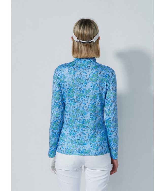 Daily Sports Daily Sports Dames Sheermotion LS Half Zip Water Bloom
