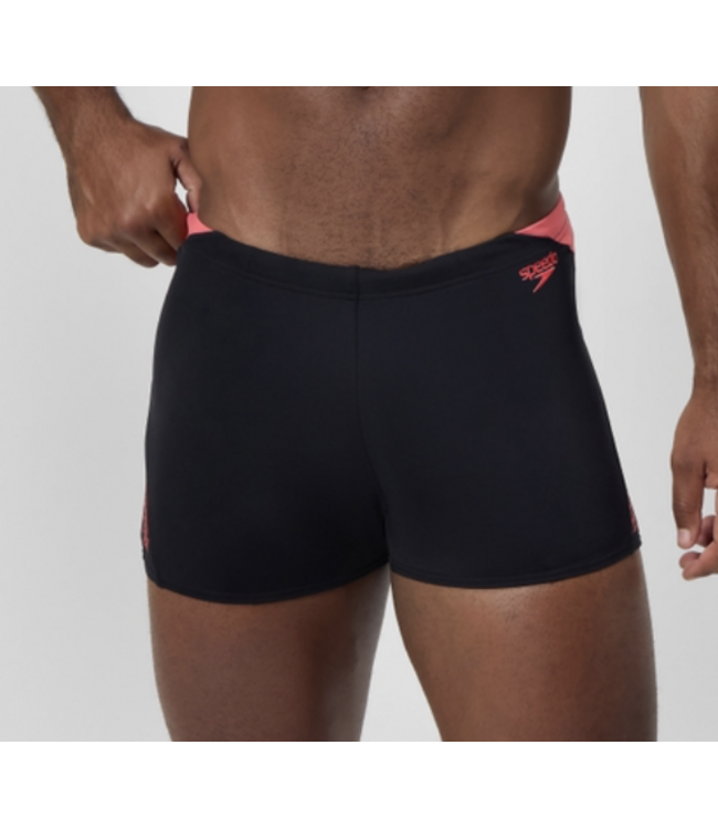 Speedo Speedo Heren Eco+ Hyperboom Splice AQSH Black/Orange