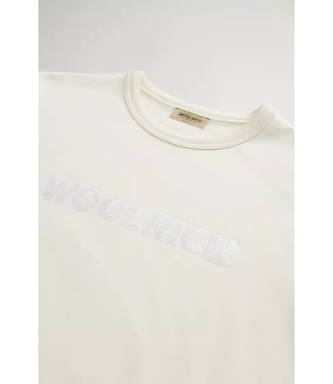 Woolrich Woolrich Heren Light Fleece Crewneck Jet Stream