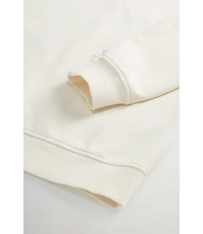 Woolrich Woolrich Heren Light Fleece Crewneck Jet Stream