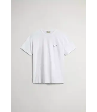 Woolrich Woolrich Heren Logo T-Shirt Bright White