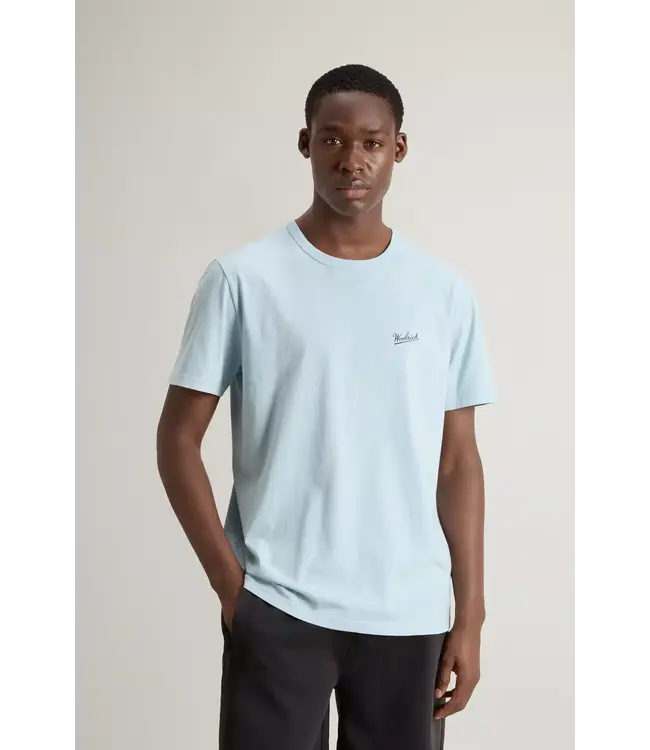 Woolrich Woolrich Heren Logo T-Shirt Flask