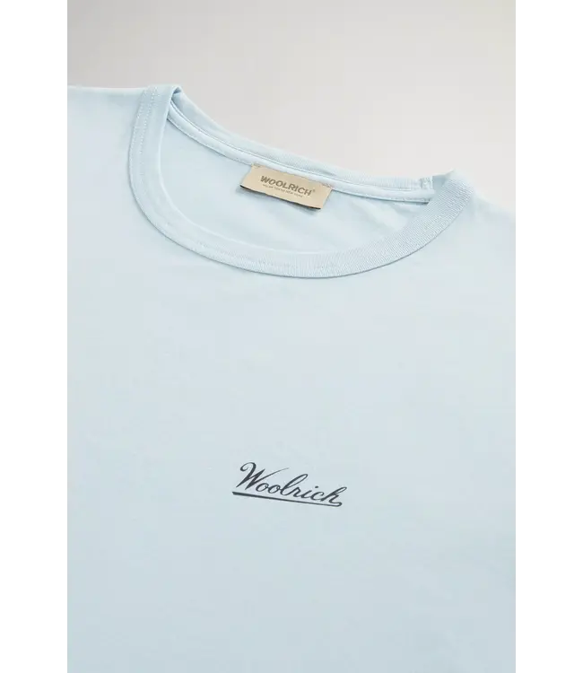 Woolrich Woolrich Heren Logo T-Shirt Flask