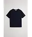 Woolrich Woolrich Heren Knitted T-Shirt Melton Blue