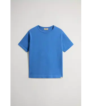 Woolrich Woolrich Heren Knitted T-Shirt Aviation