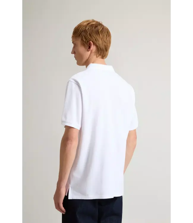 Woolrich Woolrich Heren Classic American Polo Bright White