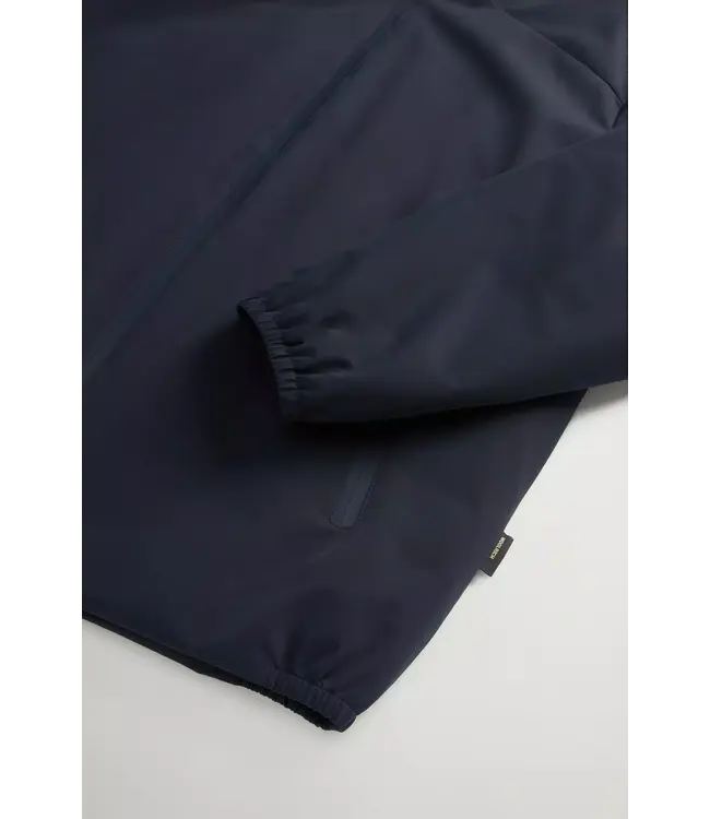 Woolrich Woolrich Heren Two Layers Sailing Bomber Melton Blue