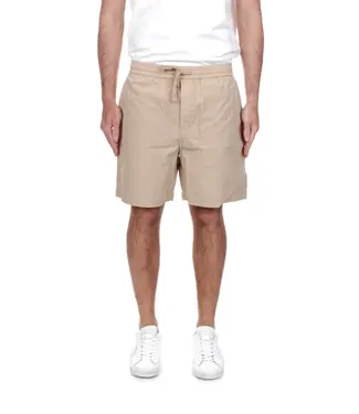 Woolrich Woolrich Heren Poplin Shorts GD White Pepper