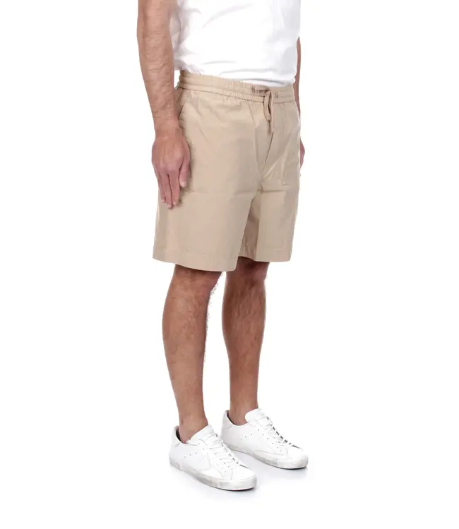 Woolrich Woolrich Heren Poplin Shorts GD White Pepper