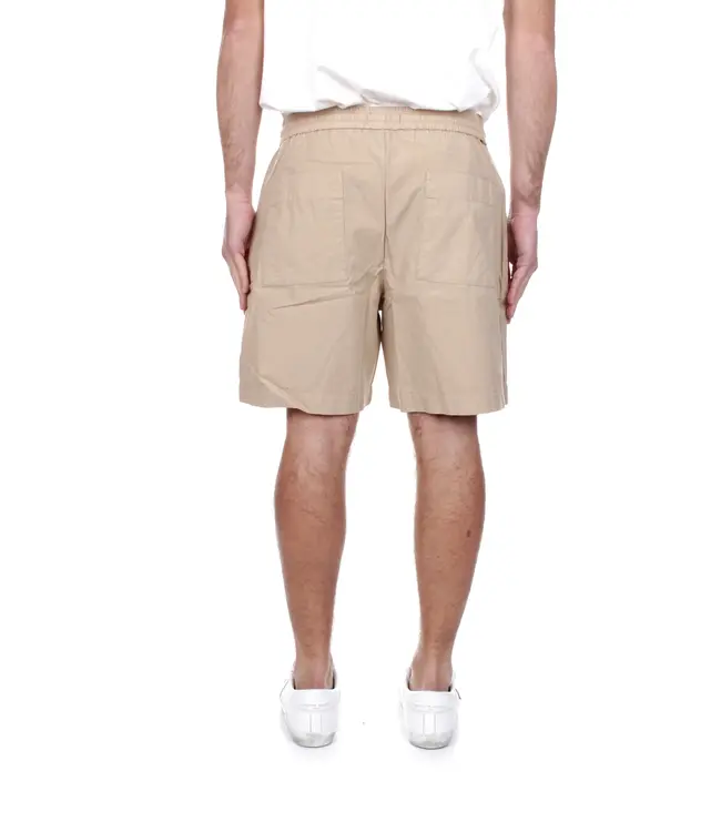 Woolrich Woolrich Heren Poplin Shorts GD White Pepper