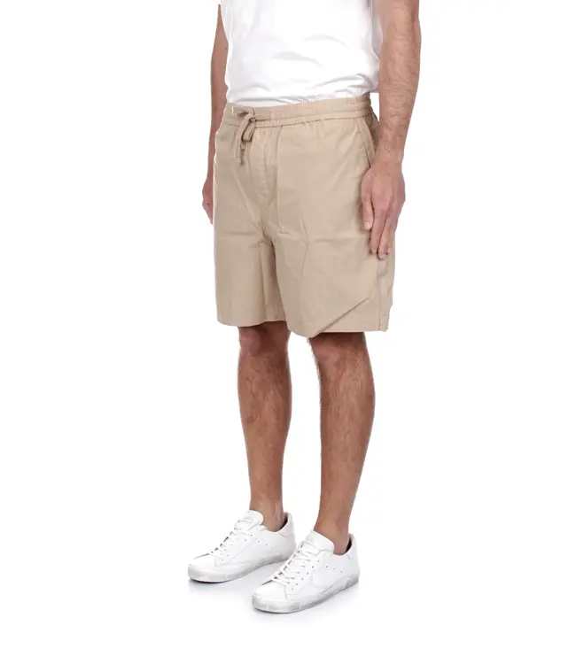 Woolrich Woolrich Heren Poplin Shorts GD White Pepper