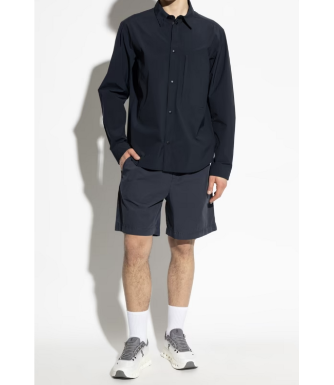 Woolrich Woolrich Heren Poplin Shorts GD Melton Blue