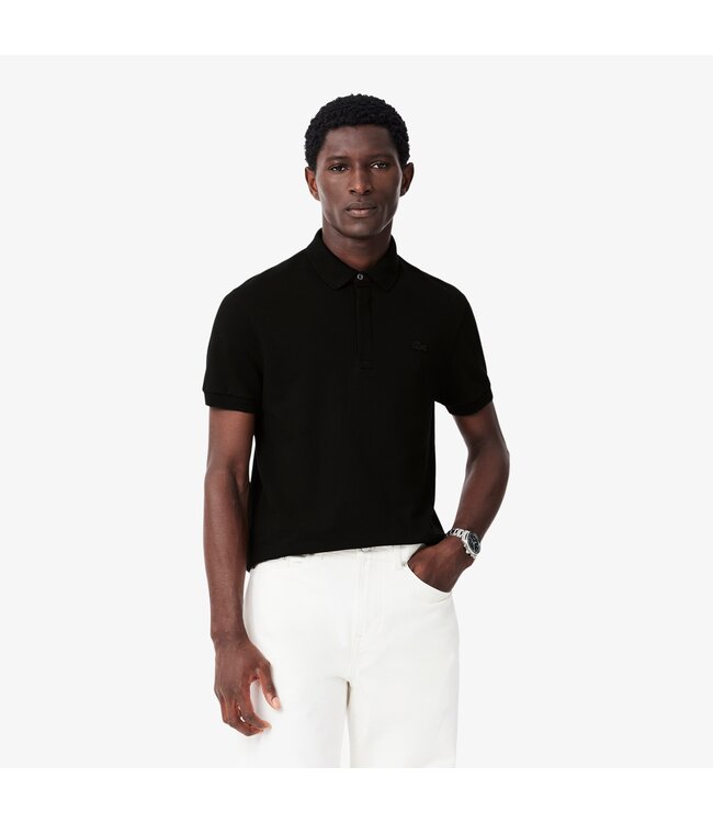 Lacoste Lacoste Heren Polo Regular Fit 1HP3 S/S Black