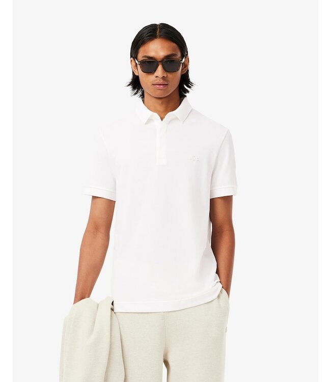 Lacoste Lacoste Heren Polo Regular Fit 1HP3 S/S White