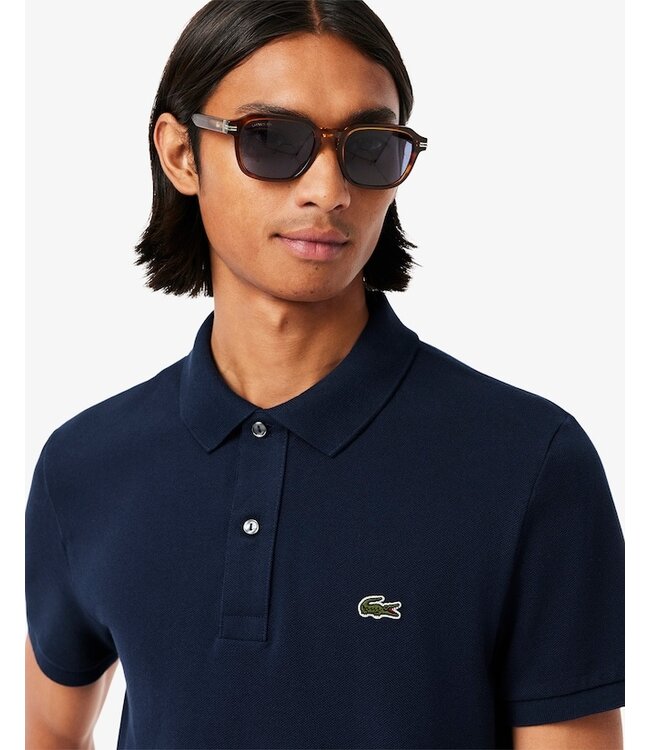 Lacoste Lacoste Heren Polo Slim Fit 1HO3 S/S Navy-Blue