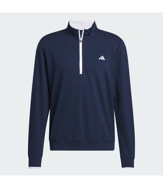 Adidas Adidas Lichtgewicht Trui met Halflange Rits - Blauw