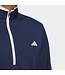 Adidas Adidas Lichtgewicht Trui met Halflange Rits - Blauw
