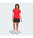 Adidas Adidas Dames Solid Performance Poloshirt met S/S Rood