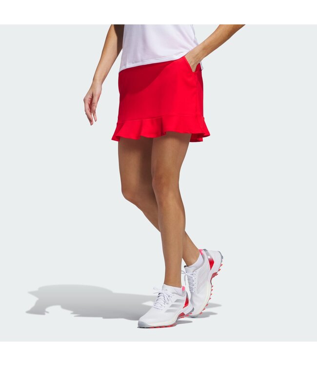 Adidas Adidas Dames Ultimate365 Frilled Skort - Red