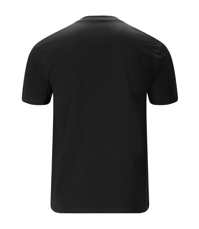 cruz Cruz Heren T-Shirt Highmore 100% Katoen Zwart