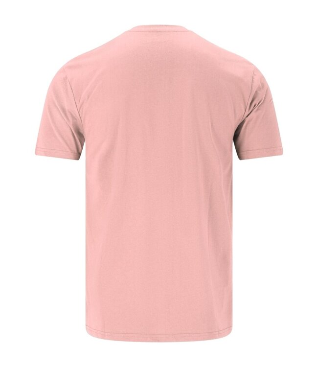 cruz Cruz Heren T-Shirt Highmore 100% Katoen Zacht Roze
