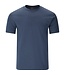cruz Cruz Heren T-Shirt Highmore 100% Katoen Staal Blauw
