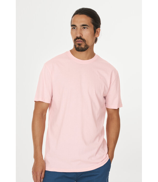 cruz Cruz Heren T-Shirt Highmore 100% Katoen Zacht Roze