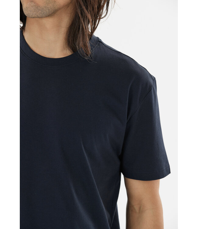 cruz Cruz Heren T-Shirt Highmore 100% Katoen Donkerblauw