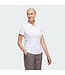 Adidas Adidas Dames Solid Performance Poloshirt S/S Wit