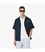 Lacoste Lacoste S/S Woven Shirt Falcon/Navy